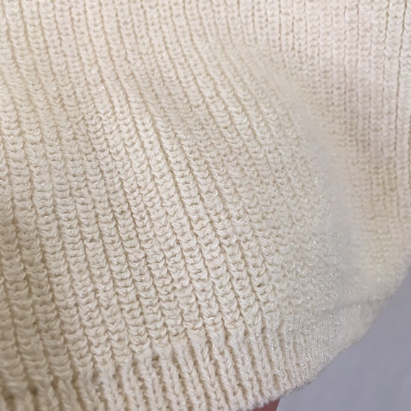 Tesori Merino Wool Rayon Blend Knit Sleeveless Top - Picture 4 of 6